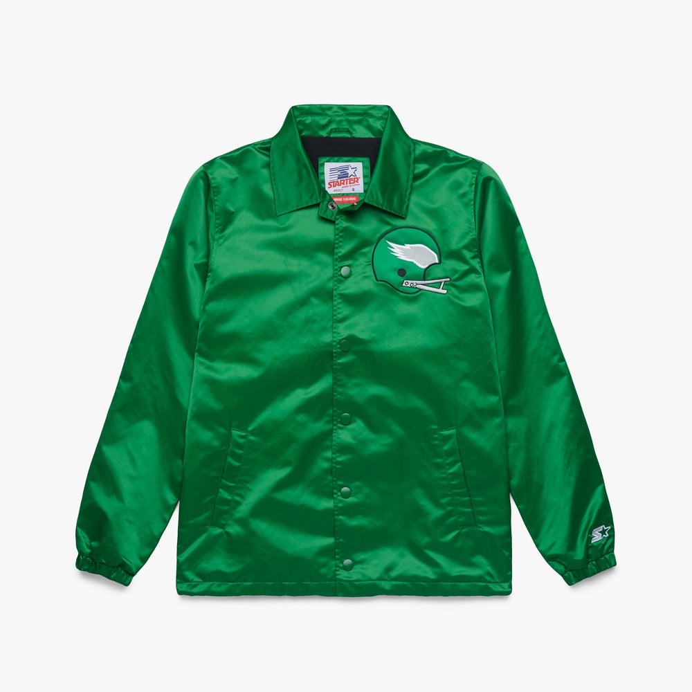 PHILADELPHIA EAGLES HOMAGE X Starter Eagles Coach's Jacket